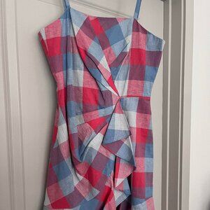 Parker Dress- Plaid, Size 4